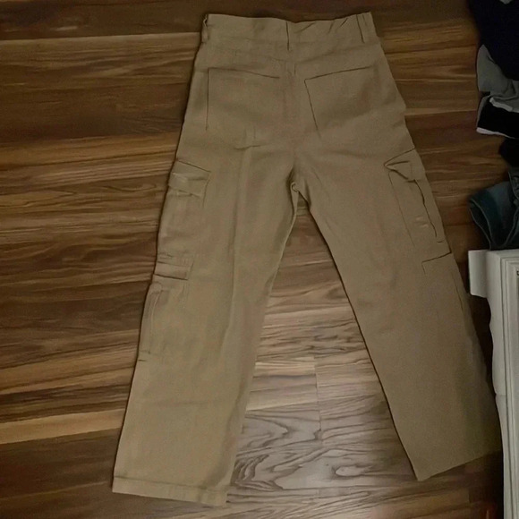 Khaki Cargo Pants - Picture 2 of 3